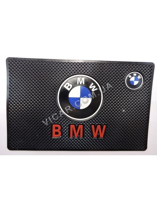 Коврик антискользящий на торпеду BMW
